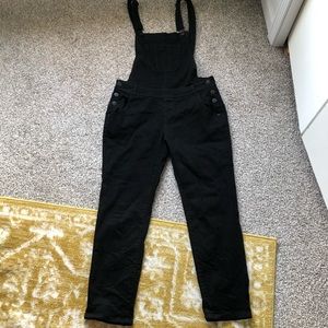 Women’s Wallflower Black Jean Overalls